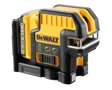 DeWALT DCE0822D1G groene kruislaser op batterijen