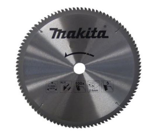 MAKITA zaagblad aluminium TCT 260x2,6x30 mm 100 tanden D-61874