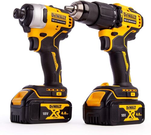 DeWALT Combiboormachine + slagschroevendraaier Twinpack DCK2062M2T