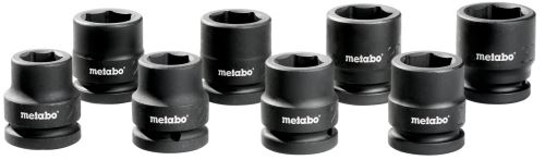 METABO Set moeren voor slagmoersleutel 3/4" (8 stuks) 628834000