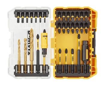 DeWALT FLEXTORQ schroevendraaierbit en metaalborenset (35-delig) DT70741T