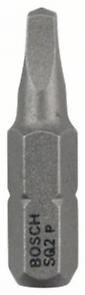 BOSCH Schroevendraaierbit extra hard Extra-Hart R2, 25 mm (25 stuks) 2608521112