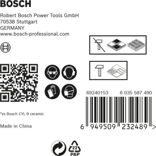 BOSCH EXPERT 5st HEX-9HardCeramic 5/6/8+CYL-3 6/6 2608900596