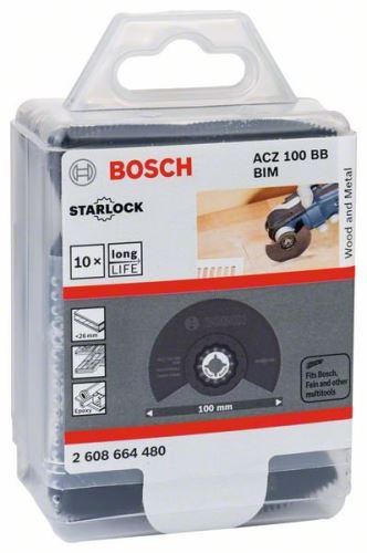 BOSCH RB – 10 stuks ACZ 100 BB 100 mm 2608664480