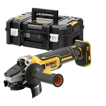 DEWALT Accu haakse slijper 18V 125mm, zonder accu en lader, TSTAK DCG405FNT