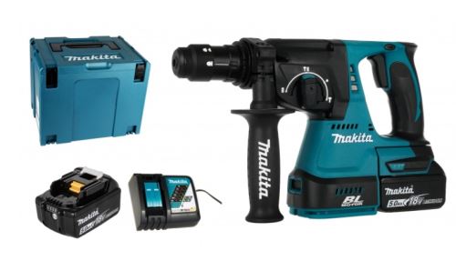 Makita Aku Combihamer Li-ion LXT 18V/5,0Ah, Makpac DHR243RTJ