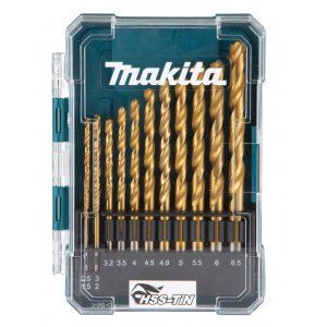 MAKITA borenset HSS-TiN Economisch voor metaal 13-dlg D-72855