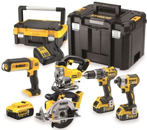 DeWALT DCK551P3T borstelloze gereedschapsset