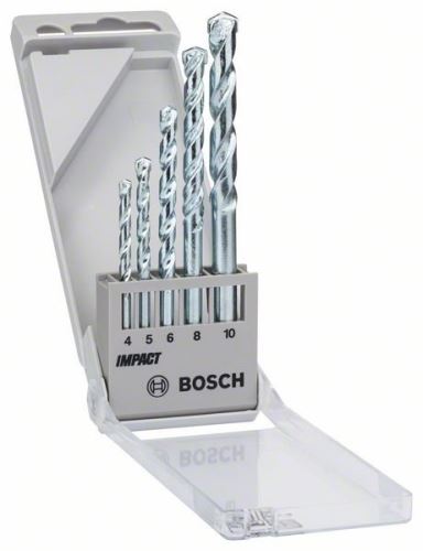 BOSCH 5-delige steenborenset CYL-1 4; 5; 6; 8; 10 mm 1609200228