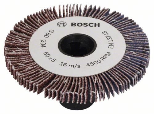 BOSCH Kleppenrol 5 mm, korrel 80 1600A00150