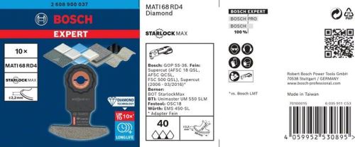 BOSCH EXPERT STARLOCKMAX MATI68RD4 2,2x68,10 stuks 2608900037