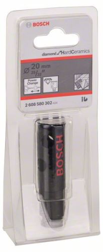 BOSCH Diamant-perforator Diamant voor Hard Keramiek 20 mm, 25/32" 2608580302