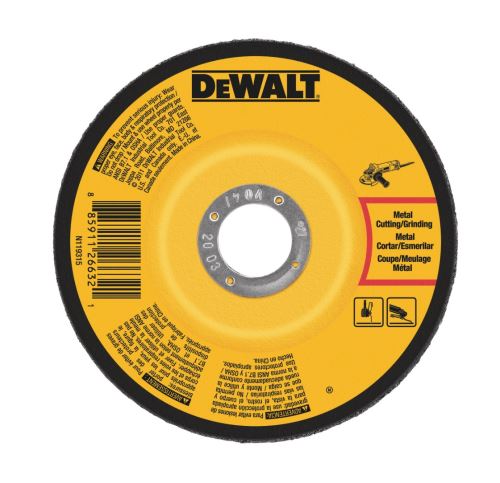 DeWALT Doorslijpschijf voor metaal 115 x 6 x 22,23 mm DWA4514SIA