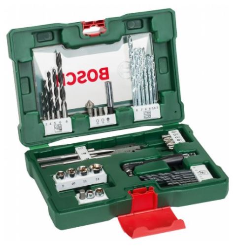 BOSCH 41-delige set schroevendraaierbits en boren met dubbelzijdige schroevendraaier 2607017316