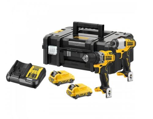 DeWALT Comboset accu gereedschap 12V DCK2110L2T