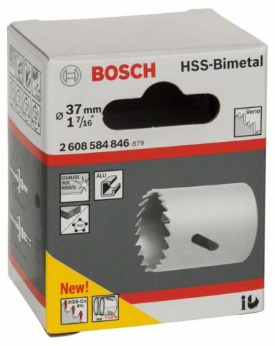 BOSCH HSS-bimetaal perforator voor standaard adapter 37 mm, 1 7/16" 2608584846