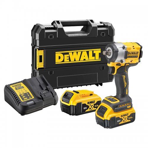 DEWALT Accu-slagschroevendraaier 18V 2x5,0Ah DCF921P2T