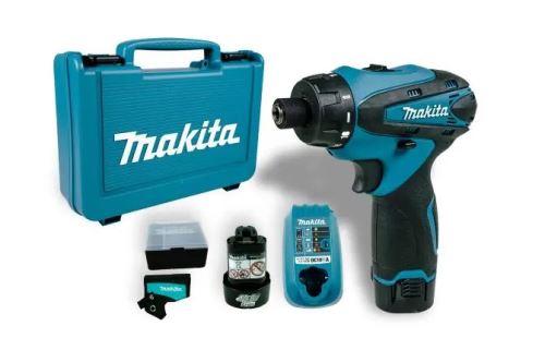 Makita Accuschroevendraaier 1/4" Li-ion 10,8V/1,3Ah DF030DWE