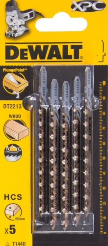 DeWALT XPC houtstaalzaagbladen (HCS) 100 mm snelle sneden (5 stuks) DT2213