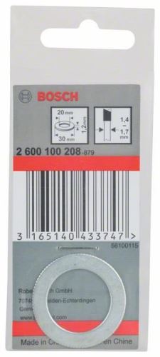 BOSCH Reductiering voor zaagbladen 30 x 20 x 1,2 mm 2600100208