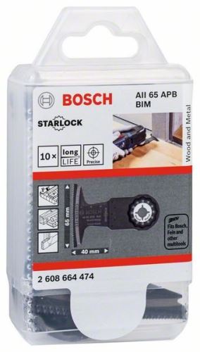 BOSCH RB – 10 stuks AII 65 APB 40 x 65 mm 2608664474