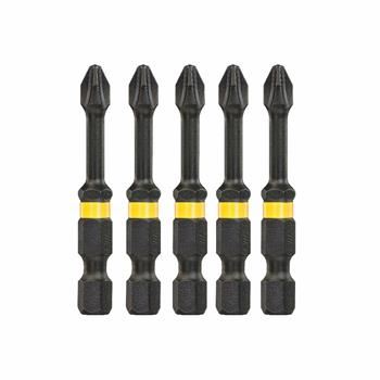 DeWALT EXTREME TORSION Ph2 bitset, 50 mm (5 stuks) DT7998T