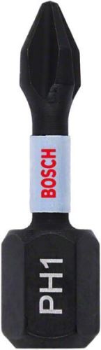 BOSCH PH1 Impact Control-bit 25 mm, 2 stuks 2608522468