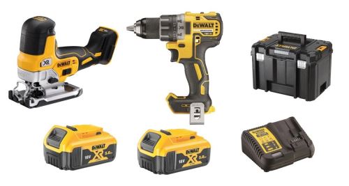 Dewalt Accugereedschap in een set (DCD791+DCS335) DCK298P2T