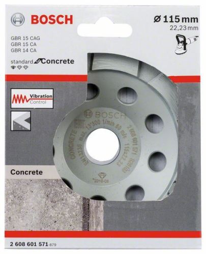 BOSCH Diamantslijppot Standaard voor Beton 125 × 22,23 × 5 S4CON 125 SEG. 2608601573