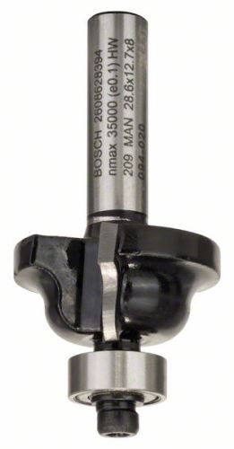 BOSCH Profielfrees B 8 mm, R1 4 mm, B 8 mm, L 12,4 mm, G 54 mm 2608628394