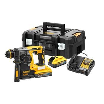 DeWALT combihamer SDS-Plus 18 V PowerStack 2x 5Ah, TSTAK DCH273H2T