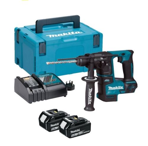 Makita Accu-klopboormachine Li-ion LXT 18V/5,0Ah, Makpac DHR171RTJ