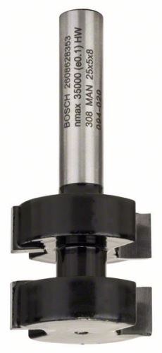 BOSCH Pensnijder 8 mm, D1 25 mm, L 5 mm, G 58 mm 2608628353