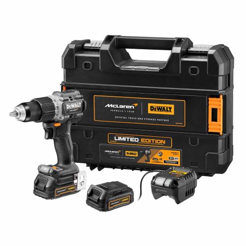 Dewalt Aku boorhamer 18V 1,7Ah McLaren Design DCD85ME2GT