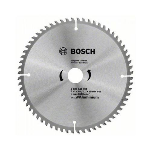 BOSCH Zaagblad Eco voor Aluminium 230x3,0/2,2x30 64T 2608644392