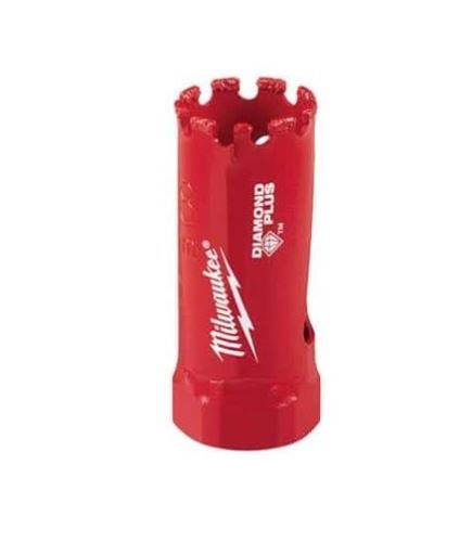 MILWAUKEE 22 mm Diamond Plus cirkelzaag, harde tegels, gietijzer, 1/2"*20 hulpstuk 49565605