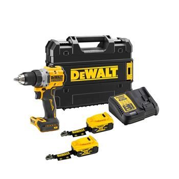 DeWALT 18V AKU boormachine 2x5Ah LR, lader, Tstak DCD800P2LRT