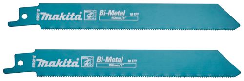 MAKITA zaagblad BiM 18 152 mm 2 stuks metaal 0,9 mm metaal B-05169-2