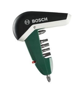 BOSCH 7-delige compacte schroevendraaierset met schroevendraaier 2607017180