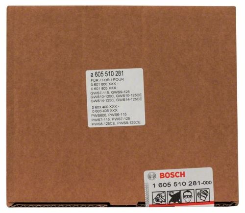 BOSCH Afzuigkappen voor slijpen 125 mm 1605510281