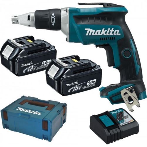 Makita Accuschroevendraaier Li-ion LXT 18V/5,0Ah, Makpac DFS452RTJ