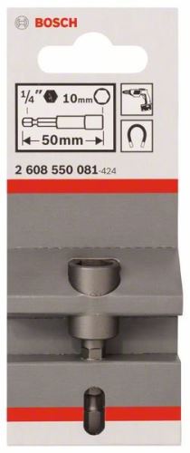 BOSCH Dopsleutel 50 x 10 mm, M 6 2608550081