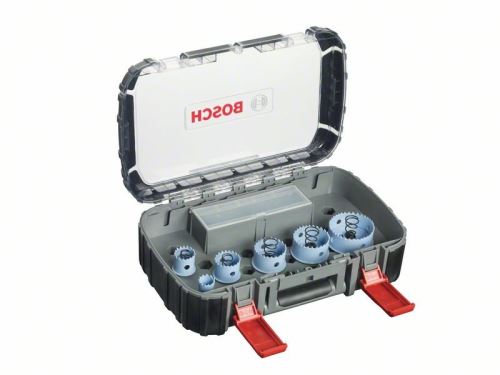 BOSCH 6-delige plaatponsset voor elektriciens 22; 29; 35; 44; 51; 64 mm 2608580881