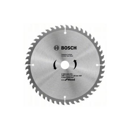 BOSCH Zaagblad Eco voor Hout 190x2,2/1,4x20 48T 2608644378