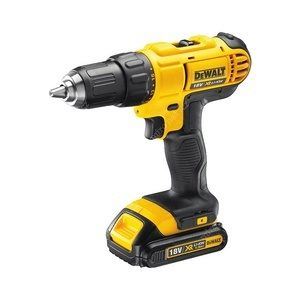 Dewalt AKU boormachine 18V, 2 X 1,3 AH accu's XR LI-ION, DCD771C2