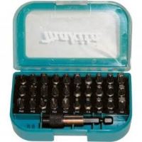 MAKITA set 1/4&quot; bits PH, PZ, Torx 31-dlg P-73374