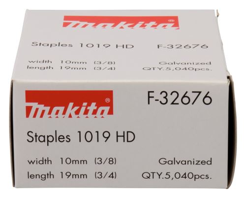 MAKITA clip 10x19 mm, 5040 stuks, T22 F-32676