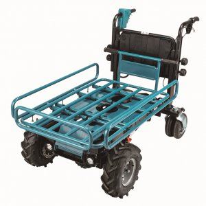 Makita Accu transportwagen Li-ion LXT 2x18V, zonder accu Z DCU604Z