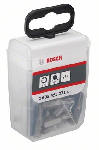 BOSCH TicTac doos T25 extra hard T 25, 25 mm (25 stuks) 2608522271