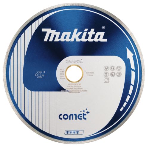 MAKITA diamantdoorslijpschijf Comet 230x22,23 mm B-13138